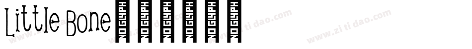 Little Bone字体转换